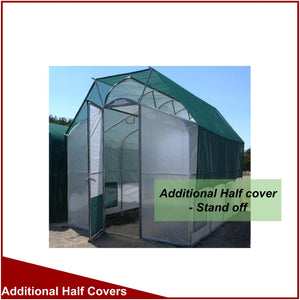 Stand Off Half Covers for 3000mm (10') Wide Split Roof Greenhouses