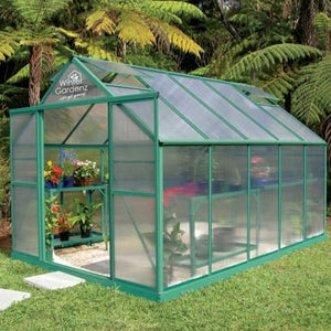 Polycarbonate Hot House - 8ft (2.6m) Wide Series -Adloheat-Horticultural-And-Agricultural-Products
