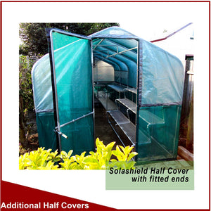 Solashield Half Covers for 3000mm (10') Wide Greenhouses
