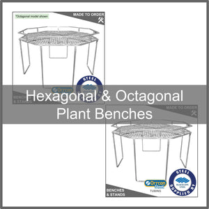 Hexagonal and Octagonal Plant Benches