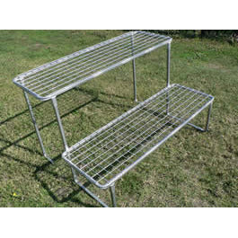 2 Shelf Plant Stand (Flat Pack) -Adloheat-Horticultural-And-Agricultural-Products