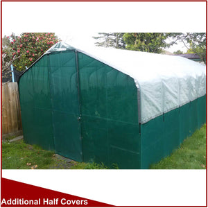 Solashield Half Covers for 3600mm (12') Wide Greenhouses